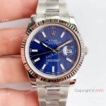 Noob Factory 3235 V3 Rolex Datejust 41 Stainless Steel Blue Dial - Rolex Grade 1 Watch